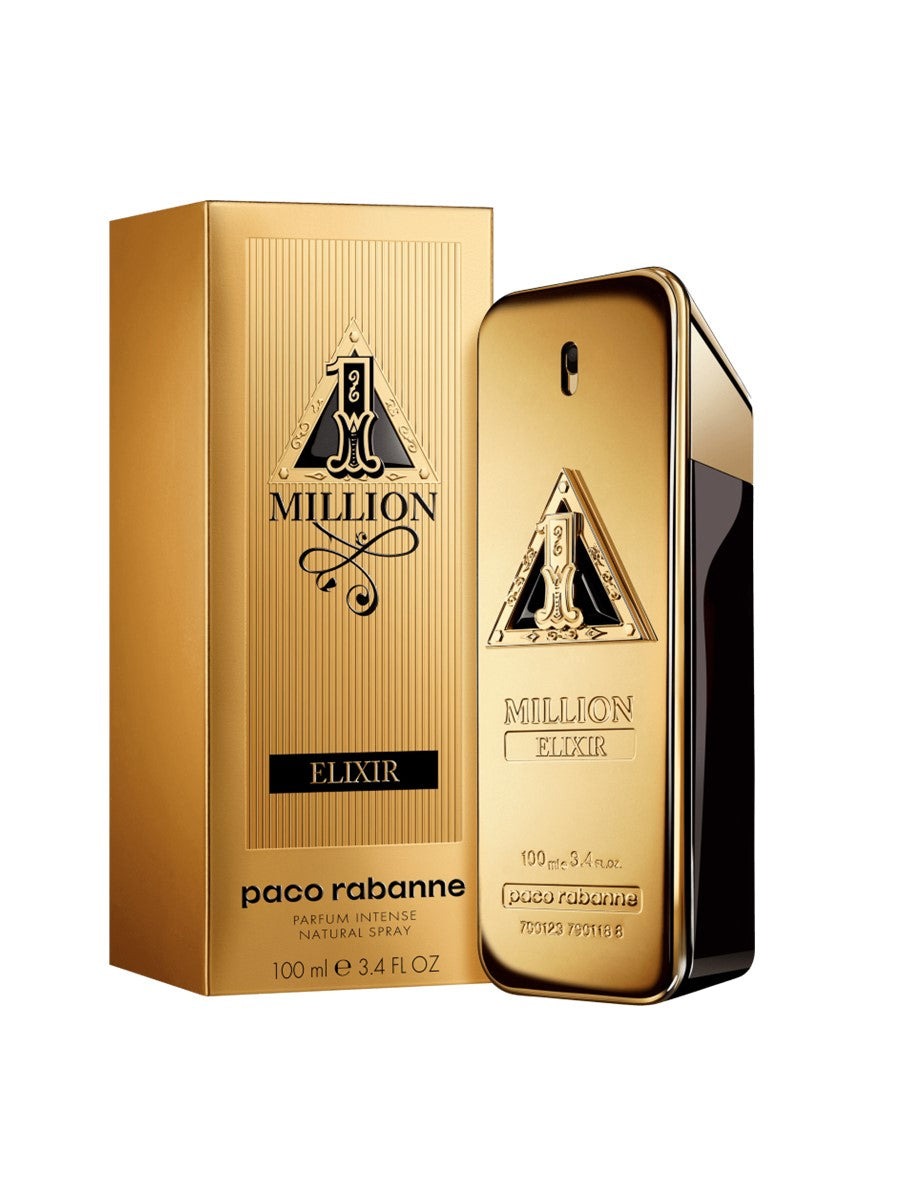 Paco Rabanne 1 Million Gold Elixir Intense Cologne Parfum - 3.4 oz / 100 ml