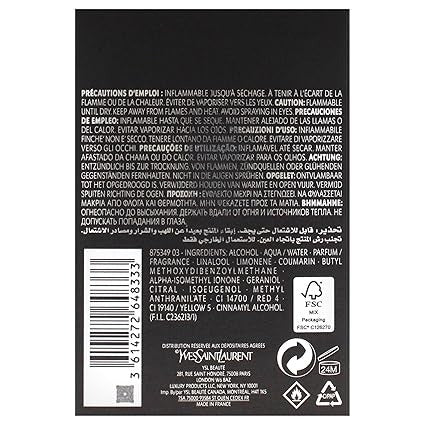 Yves Saint Laurent La Nuit De L'Homme Cologne Le Parfum - For Men